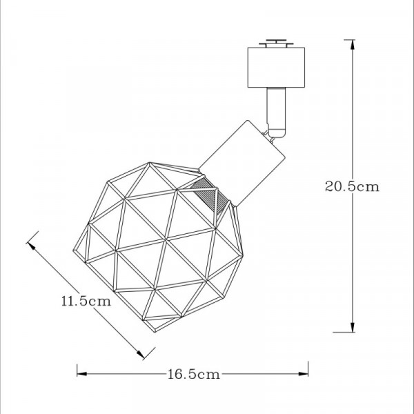Светильник на шине ARTE Lamp A6141PL-1WH