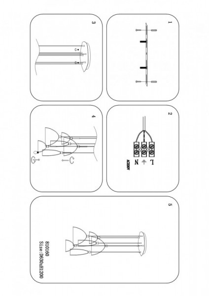 Подвесной светильник Lightstar 810160