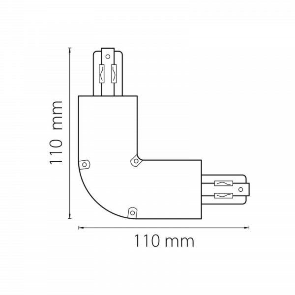 Коннектор Lightstar 504126