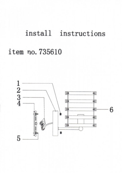 Бра Lightstar 735610