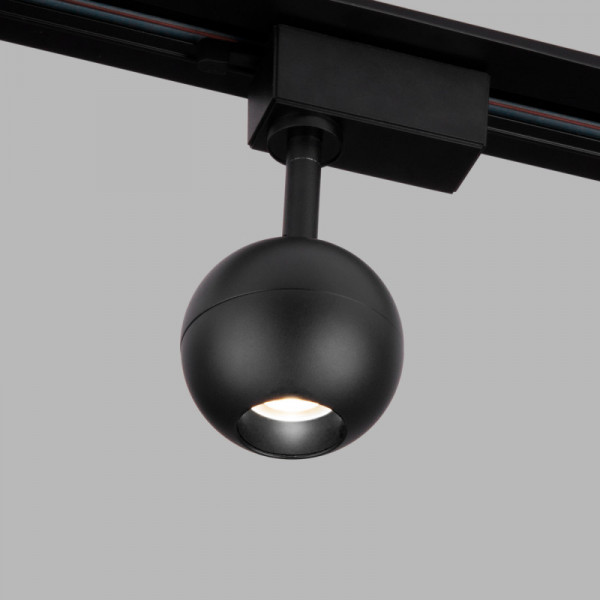 Светильник на шине Elektrostandard Ball Черный 8W 4200K (LTB76) однофазный