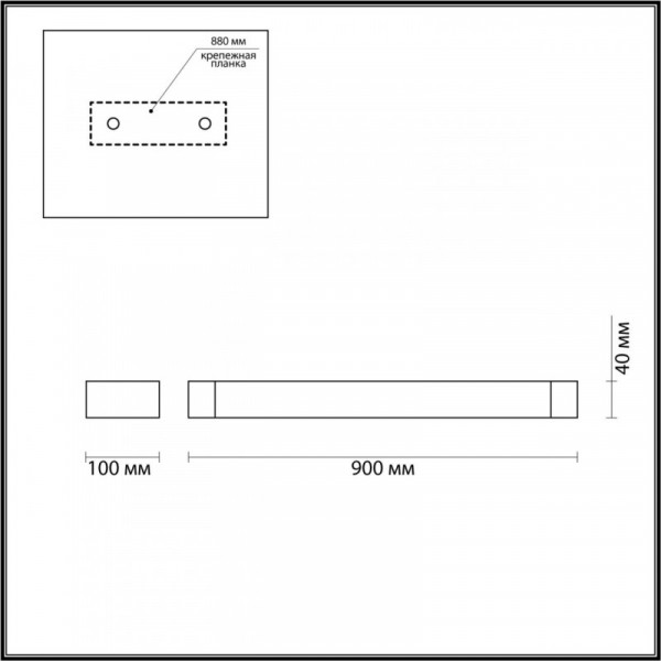 Бра Odeon Light 3888/24WB