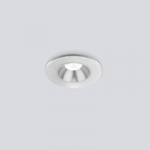 Встраиваемый светильник Elektrostandard 25025/LED 3W 4200K SL серебро