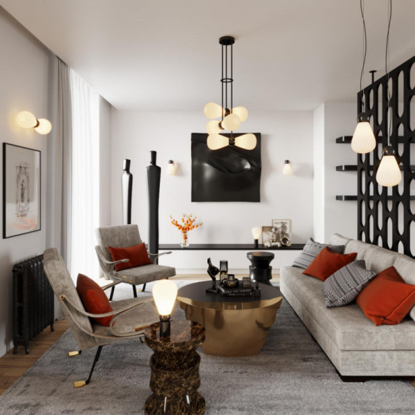 Люстра на штанге Odeon Light 5418/6
