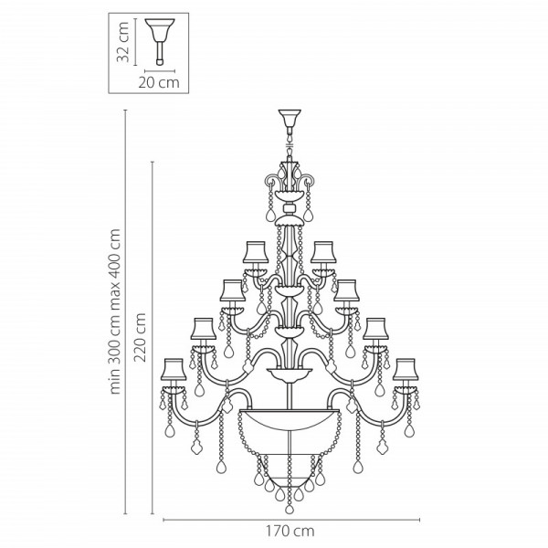 Подвесная люстра Lightstar 715577