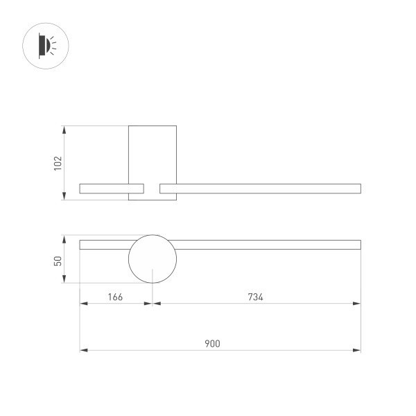 Бра Arlight 035684