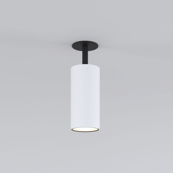 Встраиваемый светильник Elektrostandard Diffe белый/черный 15W 4200K (25066/LED)