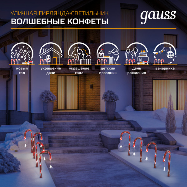 Светодиодная фигура Gauss HL011