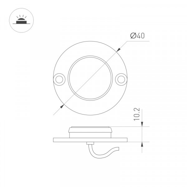 Подсветка ступеней лестницы Arlight 024926(1)