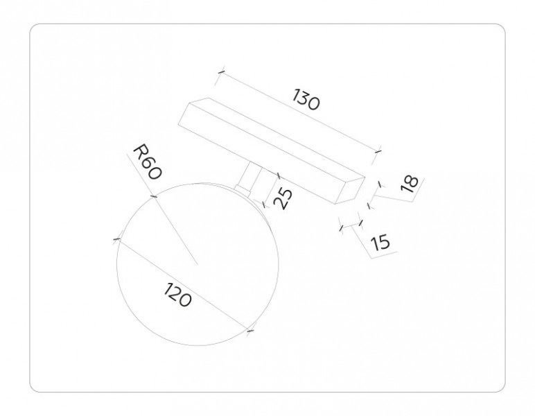 Светильник на шине Ambrella Light GL3921