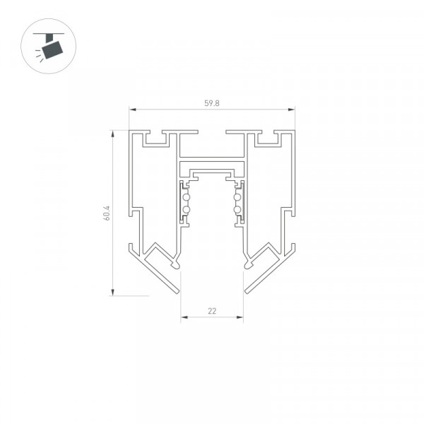 Шинопровод Arlight 047572