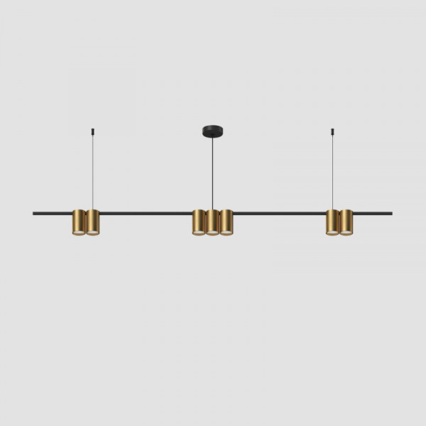 Подвесной светильник Denkirs DK4063-BK+SG