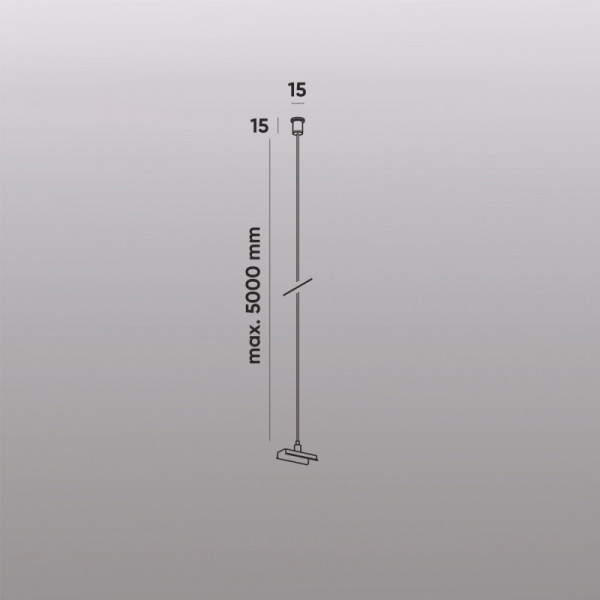 Подвесной комплект Denkirs TR2127-BK