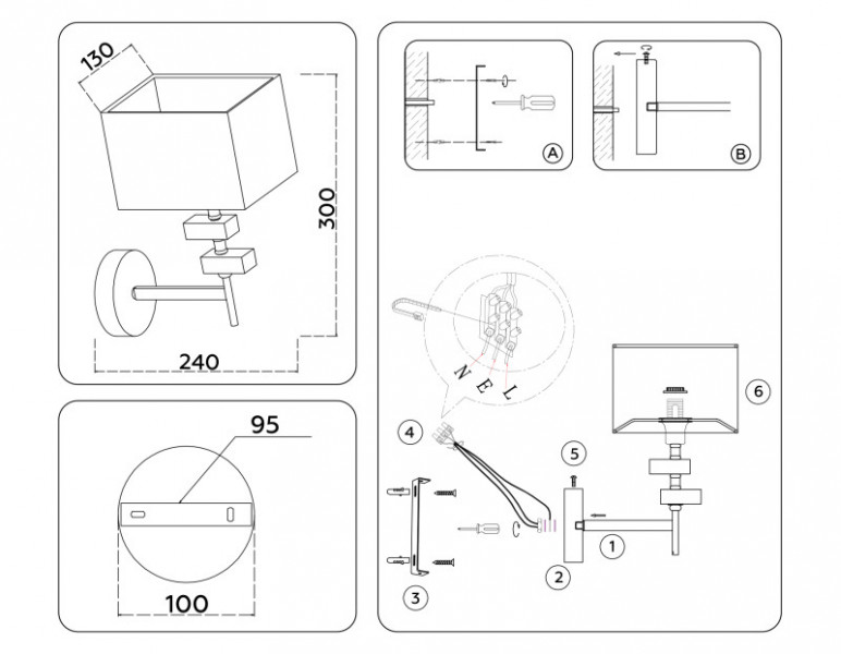Бра Ambrella Light LH71325