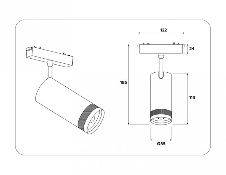 Светильник на шине Ambrella Light GV1570